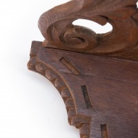 Ażurowa półeczka ścienna. Drewno. XIX wiek